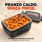 VULCOR — Portapranzo riscaldante senza fili