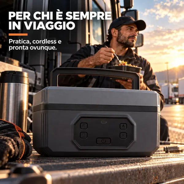 VULCOR — Portapranzo riscaldante senza fili